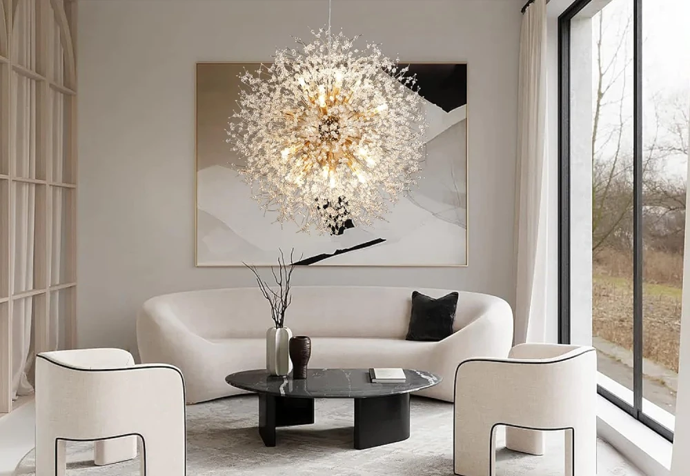 crystal sphere chandelier